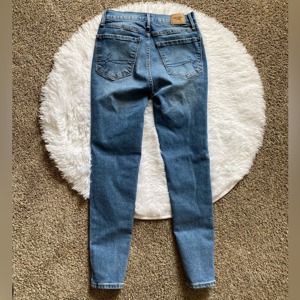Denizen by Levi's Ultra High Rise Ankle Jegging Jeans Button Fly Womens Size 5 - Picture 2 of 9
